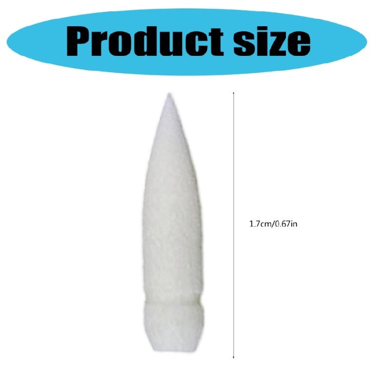 10Pcs Liquid Acrylic Marker Tip Replacements Soft Nylon Bristles Brush Tip For Liquid Acrylic Paint Pen Acrylic Marker