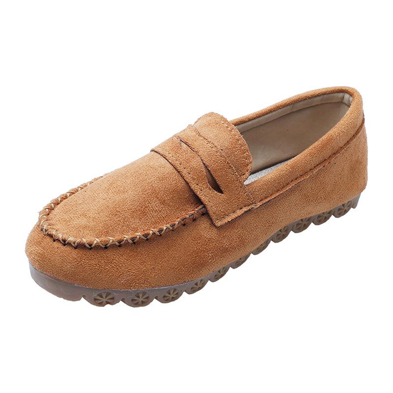 Flat shoes women Genuine leather Fashion casual Superstar ladies loafers fringe solid female shoe Soft Plus tyh6