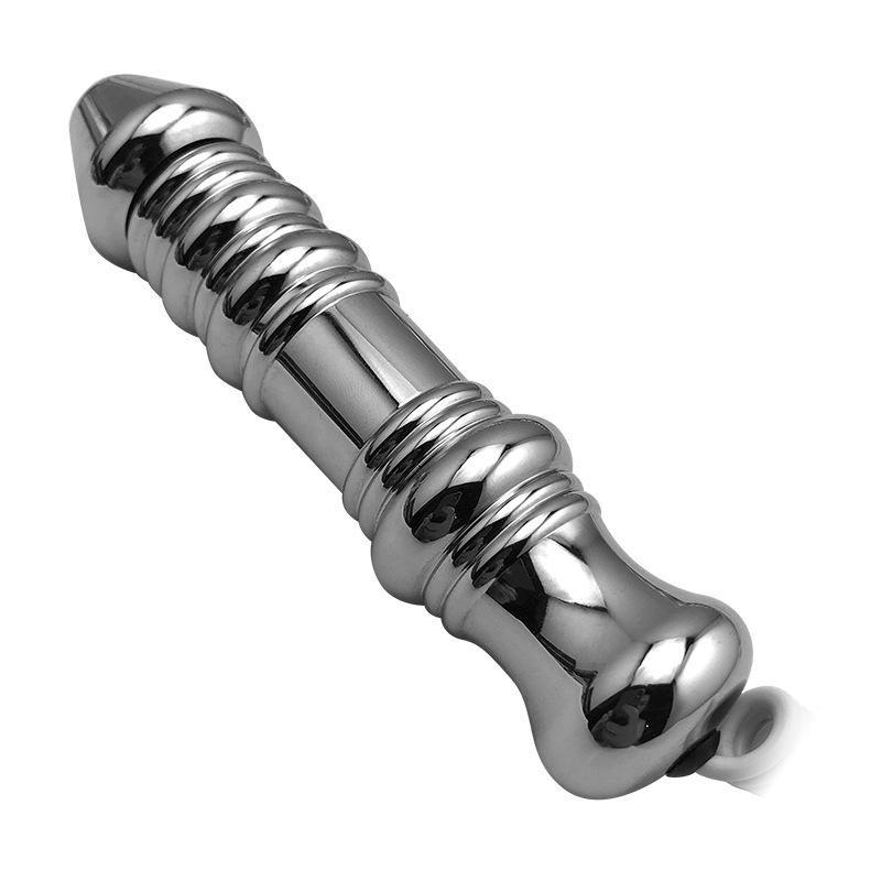 Metal Electric Shock Penis Anal Plug Anal Plug Pulse Physiotherapy Flirting Adult Sex Product Product