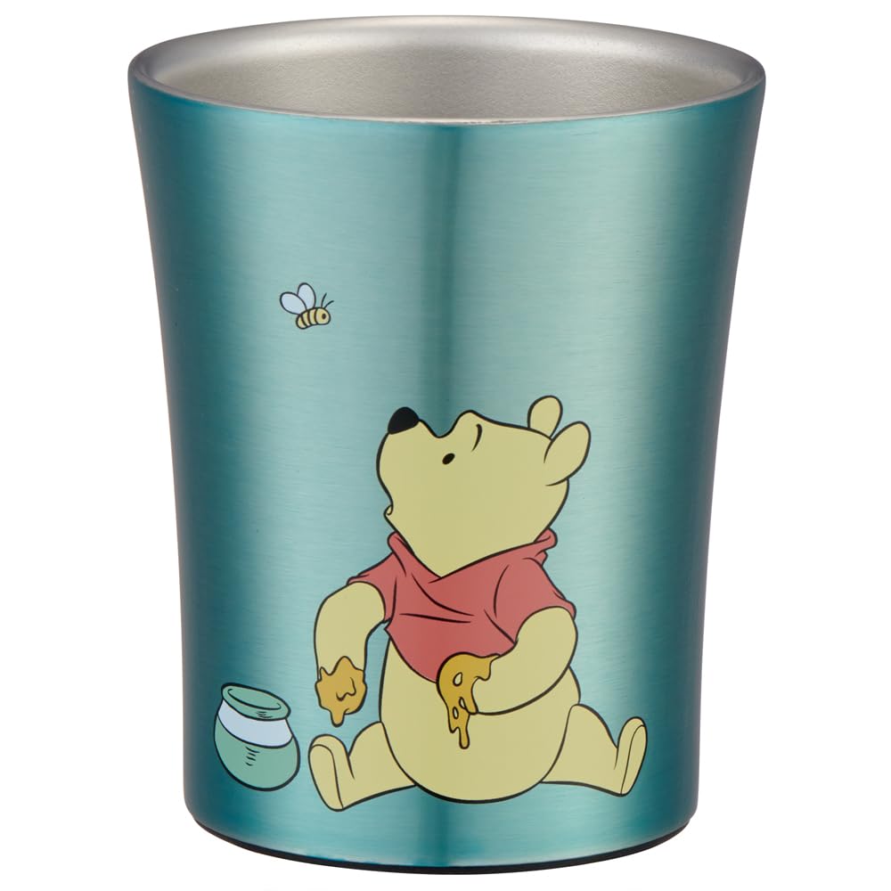 Skater Insulated Stainless Steel Disney Winnie the Pooh Tumbler, 250ml, Design, STB2N-A