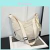 Daliy Nylon Zipper Closure Water Bag With Pocket For Urban Women