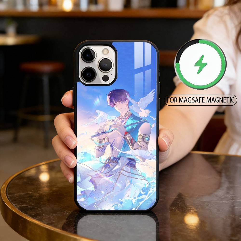 

Sylus Love and Deep S-Space Magnetic For Magsafe Wireless Charging Phone Case For iPhone17,16,15,14,13,12,11 Plus,Pro Max iPhone15PRO
