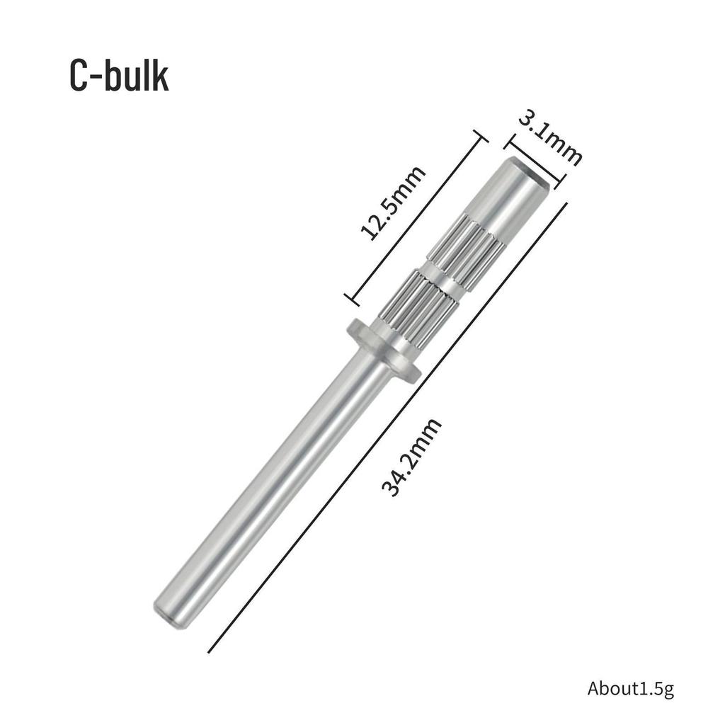 Premium Cross-Border Nail Sanding Band with 2.35mm Shaft - Gold & Silver Available