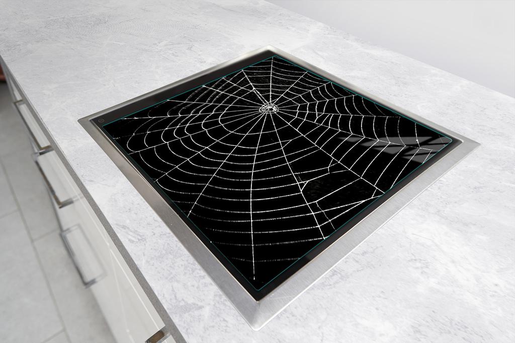 Glass protective plate for the stove 50x52 Piece