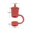 Cup Accessories Drinking Dust Cap Splash Proof Plugs Cover Creative Straw Tips  Outdoor