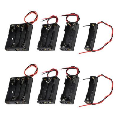 Samcos Set of 8 for AAA Batteries 1.5V Battery Box