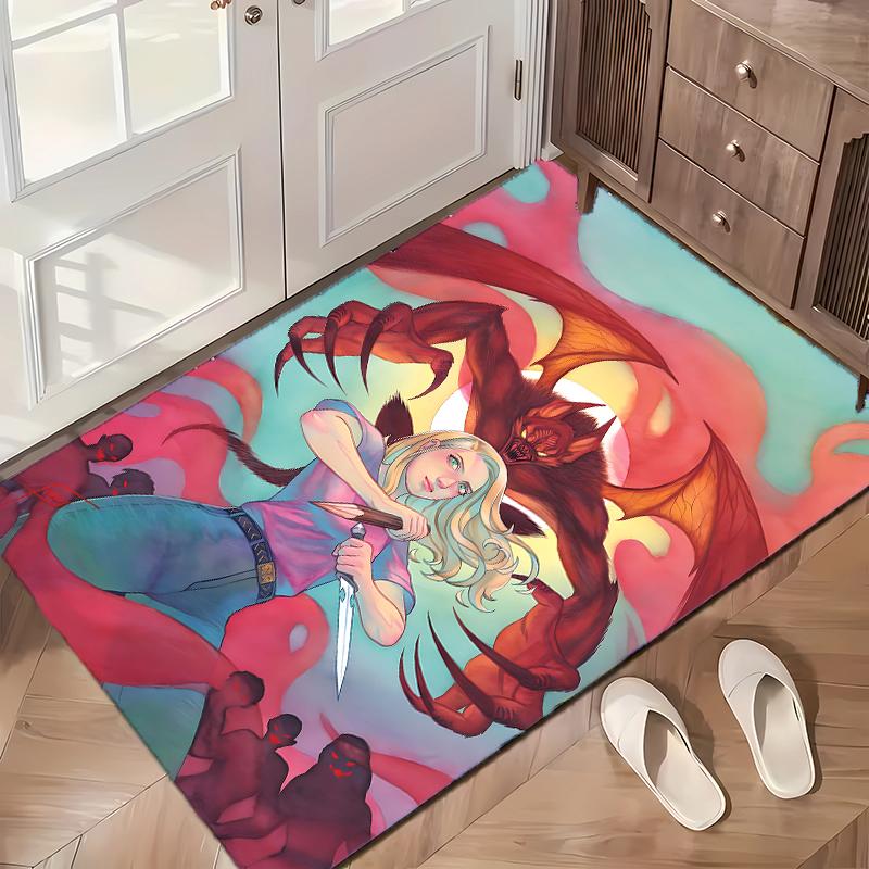 Buffy the Vampire Slayer (1) Office carpets suitable for living rooms bedrooms offices and kitchens a gift for modern home decor