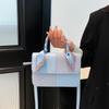 Womens Retro Colorblock Casual Small Square Crossbody Bag For Daily Commute