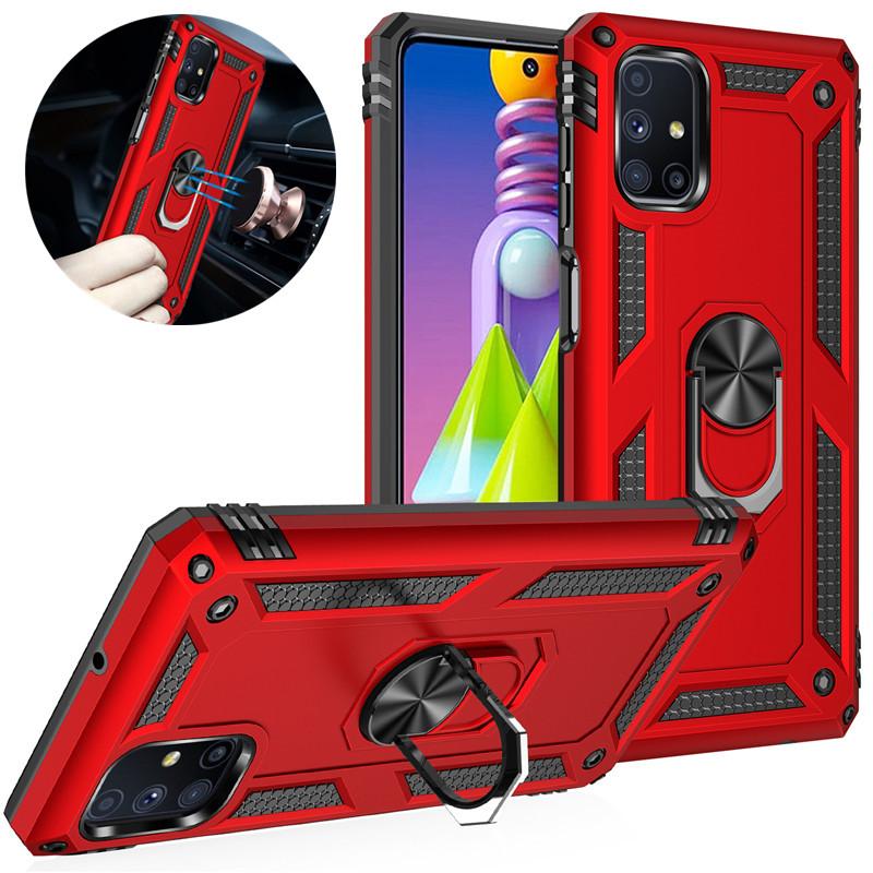 

Для Samsung Galaxy M51 M32 M02 M21 2021 автомобильный магнитный держатель для защитного кольца подставка чехол для телефона для M31 M21 M01 M12 задняя крышка