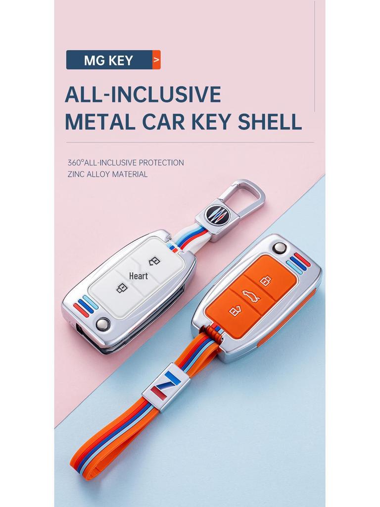 Metal Car Shell Buckle for MG 6 Key Case, MG 5 Navigator, MG6, ZS Roewe GS (2021 Models)