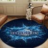 MAVERICKS LOGO Round Mat, Anti-slip Circle Carpet Chair Rug For livingroom,Bedroom, Doormat Home Decor Gift Christmas Gifts