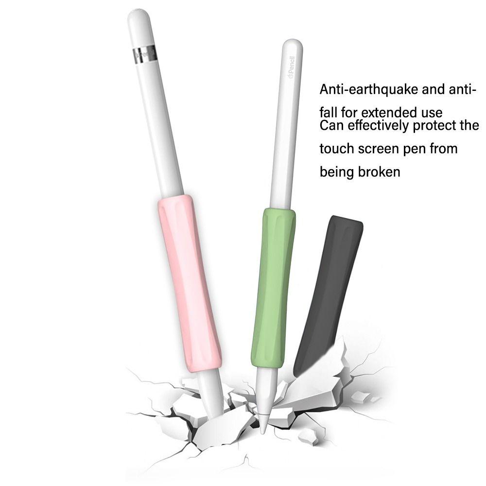 Non-Slip Hock-proof Diamond Protective Sleeve Stylus Pen Cover Touch Screen Pen Grip Case Silicone