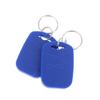 5/10 Stück 2 in 1 Dual-Chip Frequenz RFID Schlüsselanhänger ID 125 kHz T5577 + IC 13,56 MHz UID Beschreibbare Replizierbare Zutrittskontroll-Schlüsselanhänger