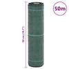 Vidaxl Agrowłóknina Antychwastowa, Zielona, 0,5X50 M, Pp