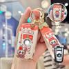 BMW Key Case Shell for 3/4/5 Series, X1, X2, X3, X5, 325Li, and iX3 with Buckle Set