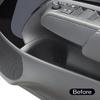 Tsuchiya Yac Side Box Trash Can for Toyota Aqua 180 x 190 x 75mm Vehicle-Specific MXPK1#, Driver's Side, Black, (SY-A15)