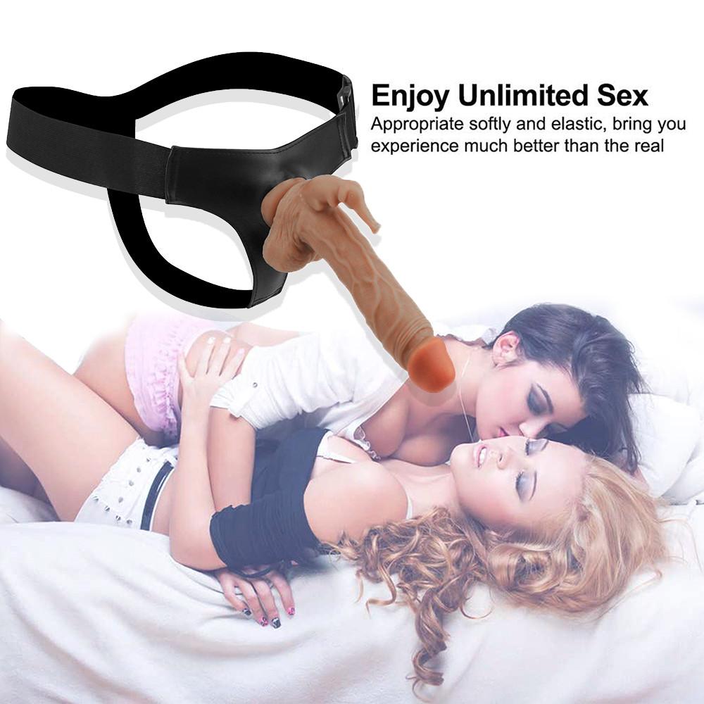 Strapon Dildo for Woman Masturbator Realistic Penis Harness Belt Panties with Ring Anal Plug Sex Toys for Lesbian Adult Supplies