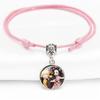 Anime Time Gem Bracelet Adjustable Woven Wristband Classic Series Themed Accessory