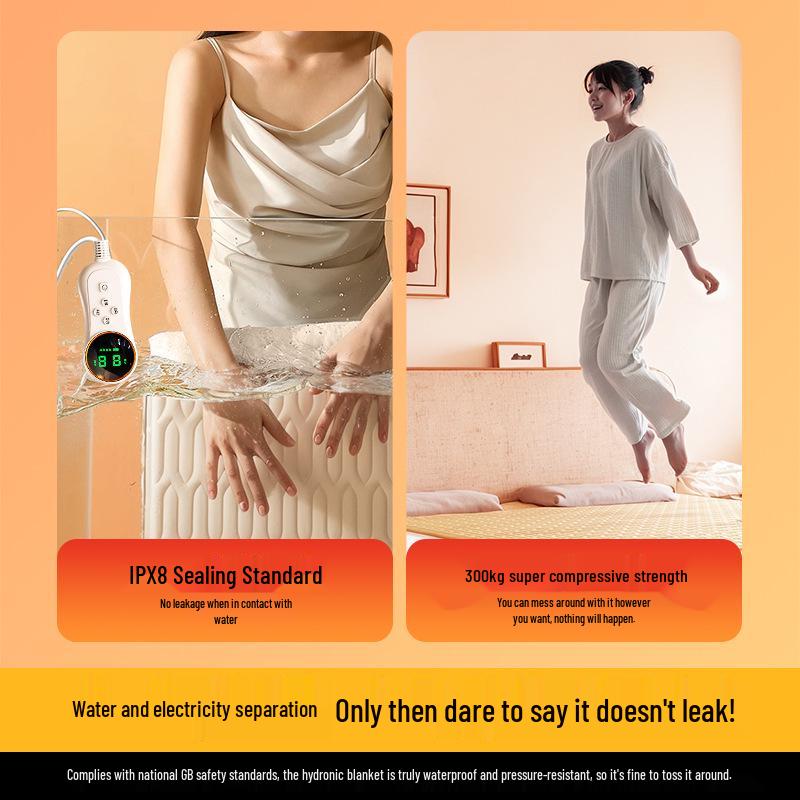 Yangzi Dual-Control Hydronic Electric Blanket for Dorms and Homes