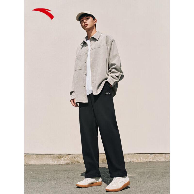

ANTA Unisex Basic Black Long Pants S
