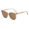 Ultra-light Polarized Sunglasses with White Frames for Women, High-end Trendy, Slimming for Large Faces, Summer Sun Glasses with UV Protection