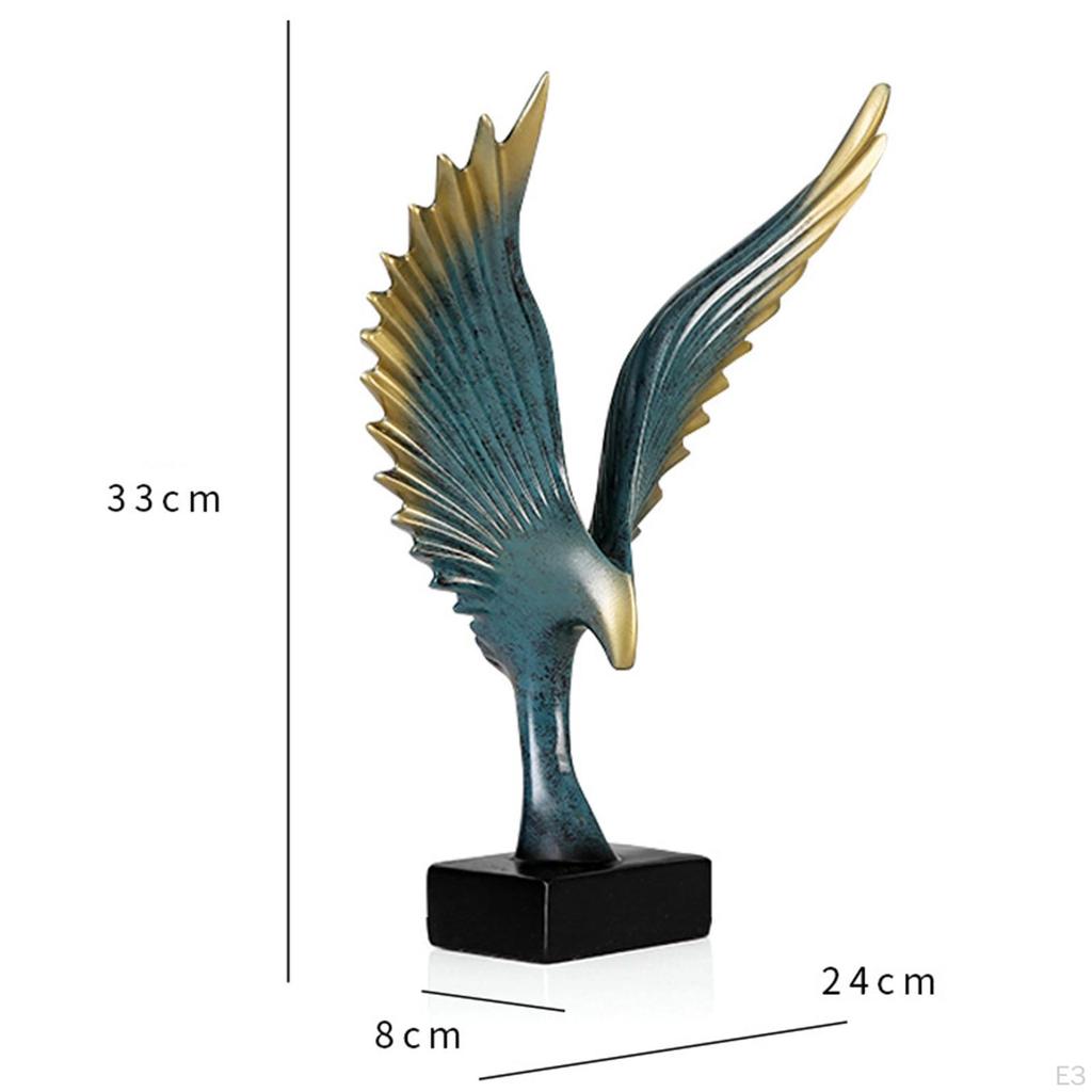 Figurine Sculptures Resin Statue Animal Desktop Cabinet for Outdoor Indoor Living Room Hotel Bedroom