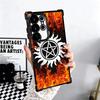 Supernatural SPN Babaite Plating Phone Case For Samsung Galaxy S24 S25 FE S26 Edge S23 Ultra S22 S21 Plus S20 Anti-Fall Airabag