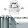 5M25T Quick-Lock Aluminum Timing Pulley with 25 Teeth