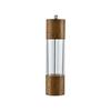 Salt and Pepper Grinder 2 in 1 Manual Wood Salt Pepper Mills with Adjustable Ceramic Grinding Spice Mill Kitchen Tool