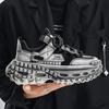 Summer New Mesh Breathable Casual Sports Shoes Youth Thick-soled Heightening Dad Shoes