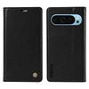 Premium Leather Strong Magnetic Phone Case for Google Pixel 9 Pro Pixel 8 8 Pro 9A 8A 7A Pixel 6 6A Pro Kickstand Wallet Case with Card Slots