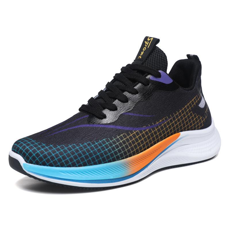 Men's Shoes Spring and Autumn New Casual Running Shoes Mesh Breathable Men's Sports Shoes