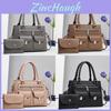 Simple Style Large Capacity Pu Tote Bag With Inner Pockets For Women