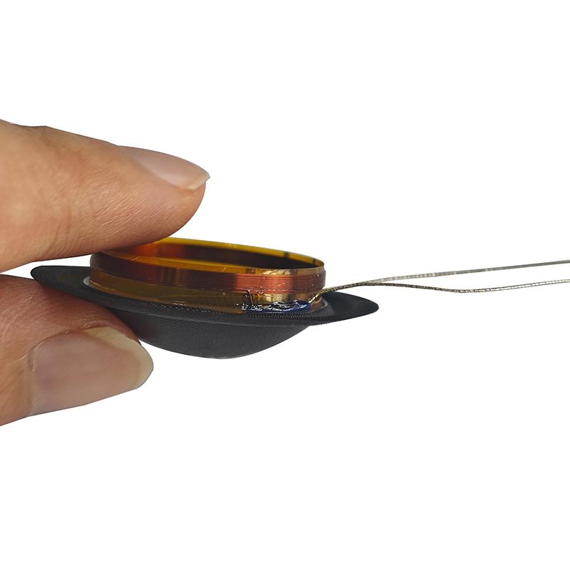 1 szt. Ten sam kierunek Odwrotny Ksv Sopranowy Akcesoria DIY 25,5 mm Głośniki wysokotonowe Cewka głosowa 6 omów 8 omów Membrana jedwabna