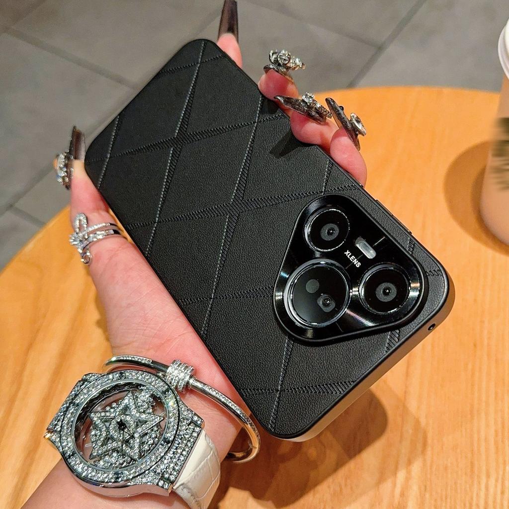 Huawei Pura70pro+ Starlight Phone Case Full Leather P70Ultra Metal Mirror Drop Protection Case