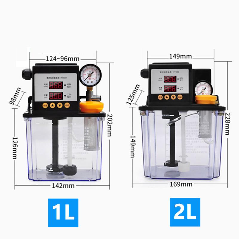 1PC 110V 1/2L CNC Electromagnetic Lubrication Pump Lubricator 1/2 Liters Lubricant Pump Automatic Lubricating Oil Pump