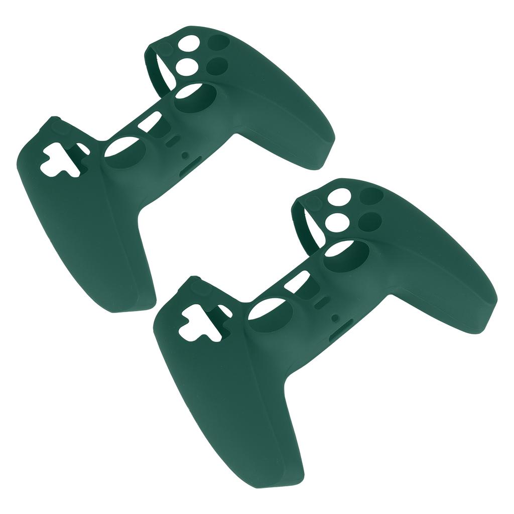 2pcs DOBE Antiskid Silicone Game Console Protection Gamepad Handle Grip for PS5