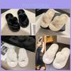 Cozy 4cm Height Increasing Faux Fur Slippers For Women Stylish Outdoor Wear