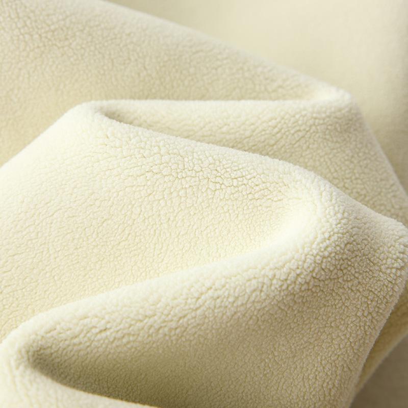 Leggings épais en coton doublé polaire pour filles - Pantalons d'hiver chauds de couleur unie