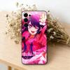 Oshi No Ko AI-Anime C-Cute  Phone Case For Samsung S25,S24,S21,S22,S23,S30,Ultra,S20,Plus,Fe,Soft Silicone Black Cover