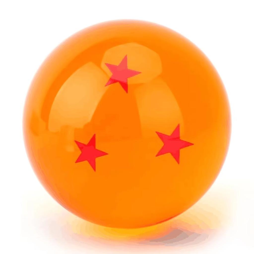 7,6cm Dragon Ball Z Anime Figurka Horký výprodej Křišťálová koule Hračka 1 2 3 4 5 6 7 Hvězdné Dračí koule Stolní dekorace Hračka Dětský dárek