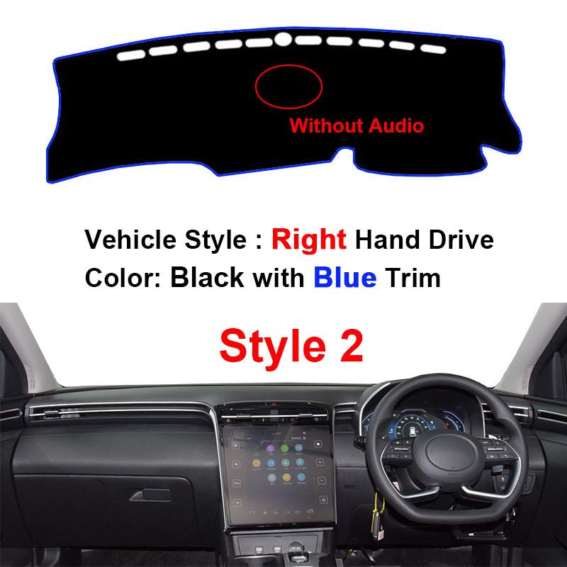 Auto Car Dashboard Cover Dash Mat Carpet Cape For Hyundai Tucson NX4 2026 2026 2026 2026 LHD RHD Console Protector Sun-Shade