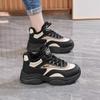 New winter velvet cotton shoes sports shoes casual thick-soled heightening dad shoes non-slip EP