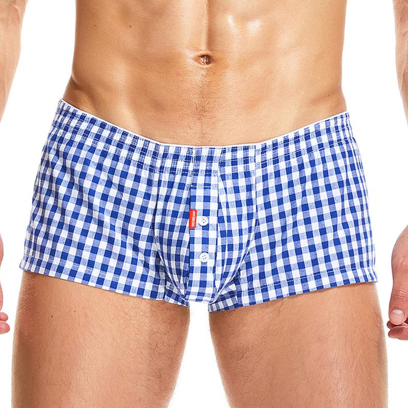 Cotton Striped Boxers Underwear Men Boxer Shorts Mens Underpants Home Shorts No Elastic Loose Lounge Pajama Shorts