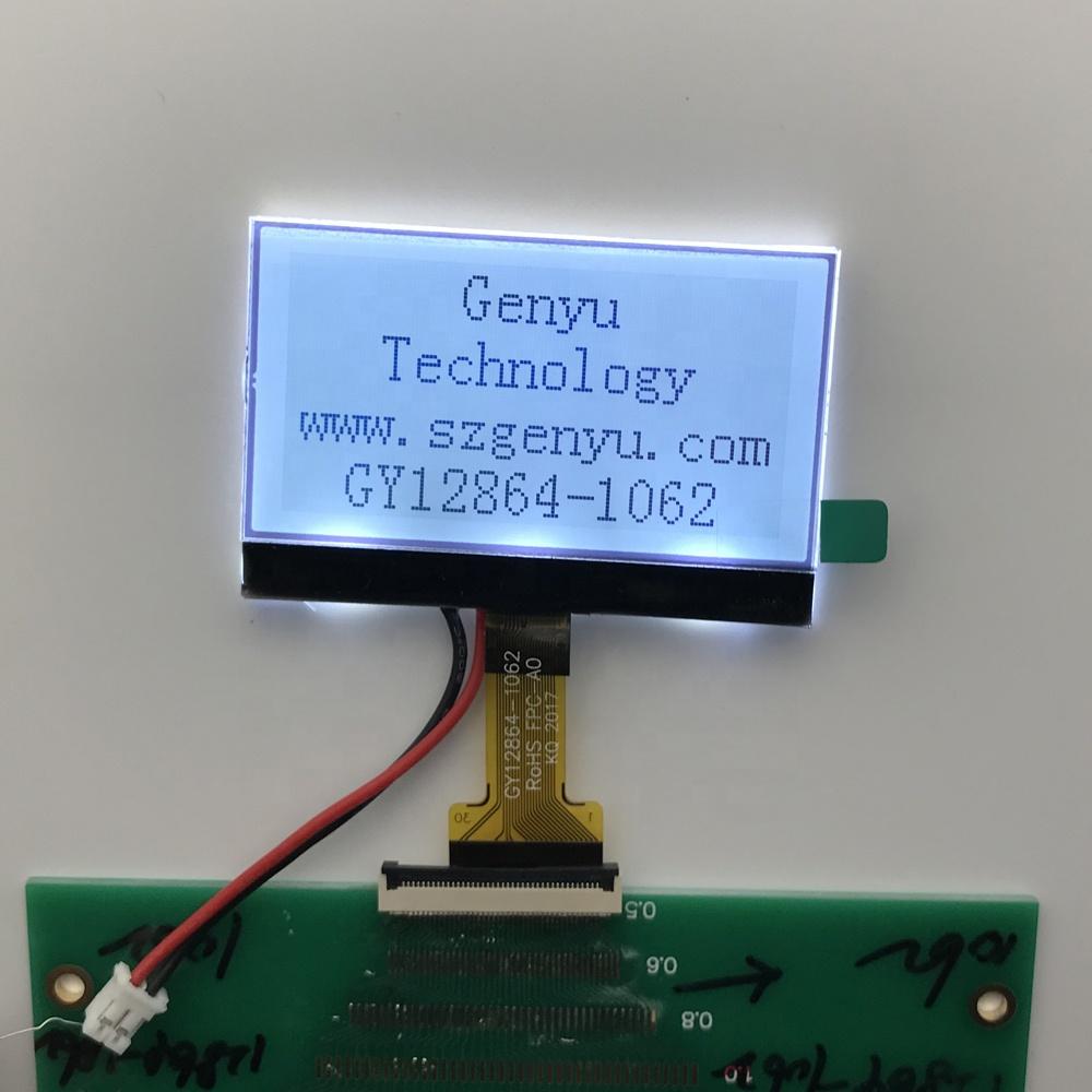 2,15" 128x64 LCD-Display Monochrom-Display 6800 8000 Parallele Schnittstelle St7567 30-Pin FPC 128*64 LCD FSTN COG LCD-Display