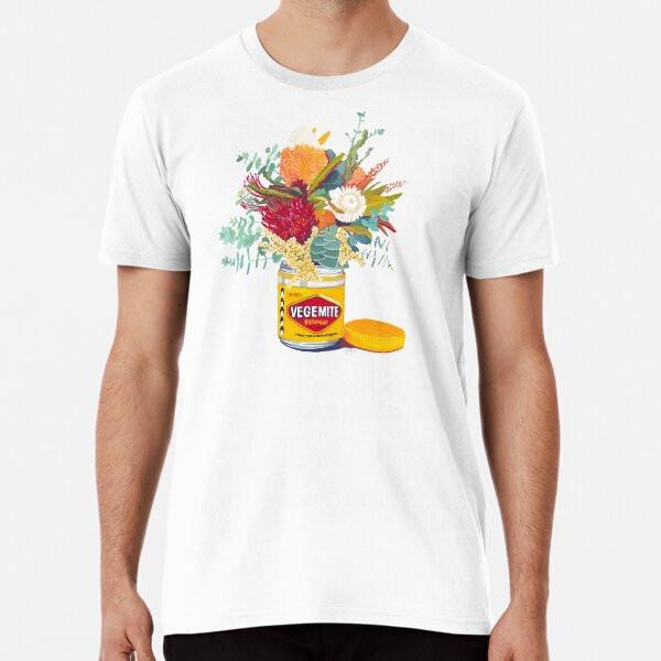 Vegemite Bouquet Premium T-Shirt S To 5XL Made In the AU/USA T-Shirt
