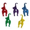 5 Pcs Cat Bread Bag Clip Reusable Dog Butt Snack Bag Clip 3D Printed Cat Butt Food Bag Clips for Chips Bread Fruit Bags
