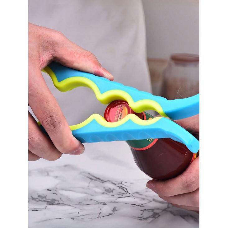 multifunctional can opener kitchen household non-slip simple bottle opener tool lid opening labor-saving artifact 6