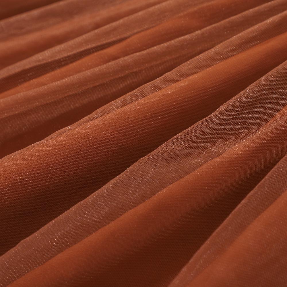 2-7 Years Girls' Floral Print Mesh Dress with Collar and Belt Girls Spring Autumn Winter Dress