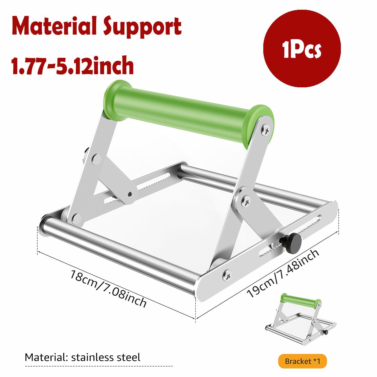 

Регульована рама підтримки різального верстата для металорізального верстата робоча підставка для матеріалу опора робочий кронштейн 2,17-5,31 дюйма